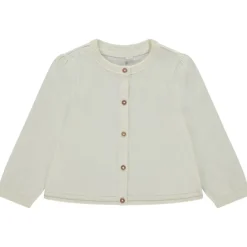 Effen gebreid vest meisjes