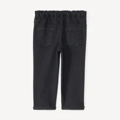 Effen jeans met een elastische taille voor babyjongens