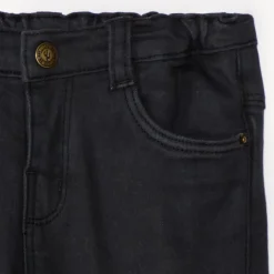 Effen jeans met een elastische taille voor babyjongens
