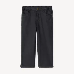 Effen jeans met een elastische taille voor babyjongens