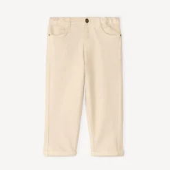 Effen jeans met elastische taille voor babyjongen