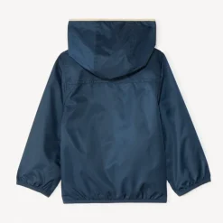 Effen jersey gevoerd windjack voor babyjongen