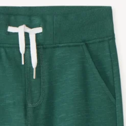 Effen joggingbroek van fleece jongens