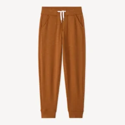 Effen joggingbroek van fleece jongens