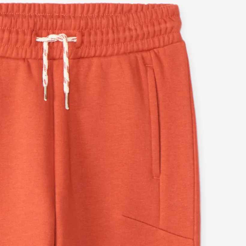 Effen joggingbroek van fleece jongens