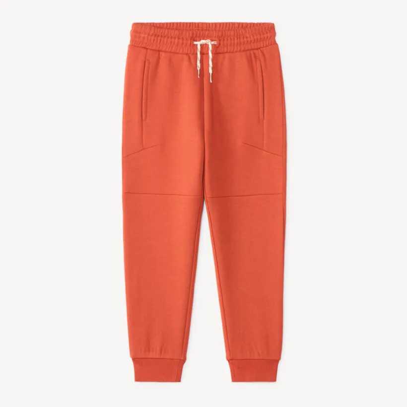 Effen joggingbroek van fleece jongens
