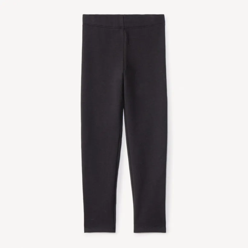 Effen legging met sherpa-voering