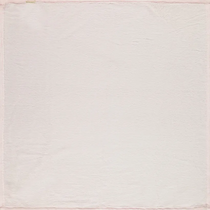Effen sherpa deken 80 x 80 cm