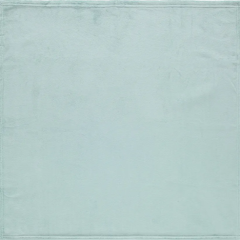 Effen sherpa deken 80 x 80 cm
