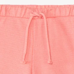 Effen shorts in ottomaanse jersey meisjes