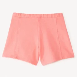 Effen shorts in ottomaanse jersey meisjes