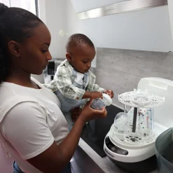 Elektrische 3-in-1 Bottle Washer Pro voor wassen, steriliseren en drogen van flessen en accessoires