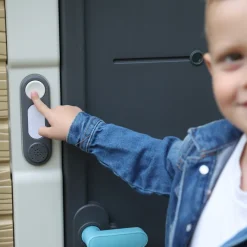 Elektronische deurbel voor Smoby speelhuisjes met 3 geluiden op batterijen