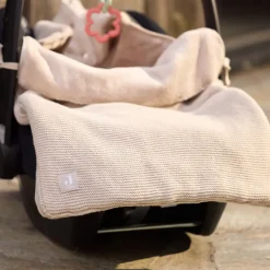 Engelennest voor autostoel 0+ 3/5 punts Waffle Sand