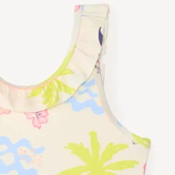 Eénpiece badpak met fantasieprint meisjes