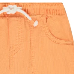 Ensemble bermuda uni + mouwloos bedrukt marin hemdje voor baby jongen