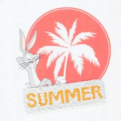 Ensemble de plage t-shirt + short print Bugs bunny Looney Tunes garçon