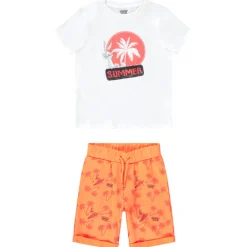 Ensemble de plage t-shirt + short print Bugs bunny Looney Tunes garçon