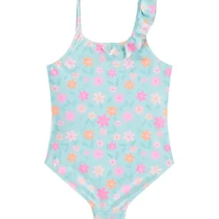 Eén stuk badpak met bloemen meisjes