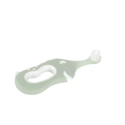 Ergonomische tandenborstel 6M+ Groene dinosaurus