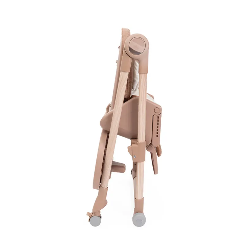 Evoluerende hoge stoel Polly Armonia terracotta met 3-in-1 functie