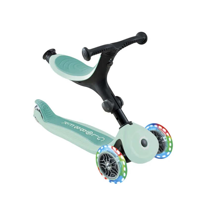 Evoluerende step Go Up Active Plus Lights mint met 3 gebruiksmodi en verlichte wielen