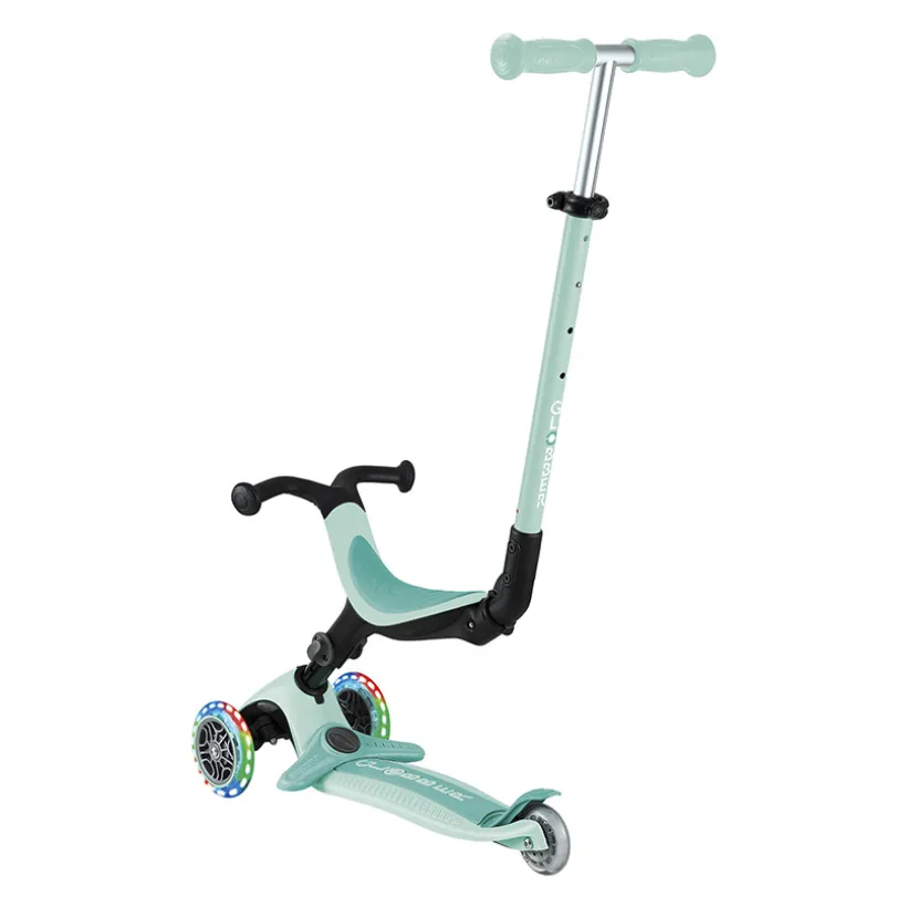 Evoluerende step Go Up Active Plus Lights mint met 3 gebruiksmodi en verlichte wielen