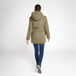 Evoluerende zwangerschapsparka met sherpavoering