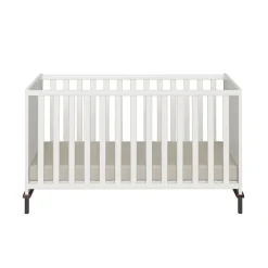 Evolutief Bed 70x140cm Lovely Aliv Off white/Dark walnut