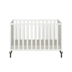 Evolutief Bed 60 x 120 cm Lovely Aliv Off white/Dark walnut