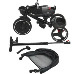 Evolutief driewieler Triky 5-in-1 Grijs