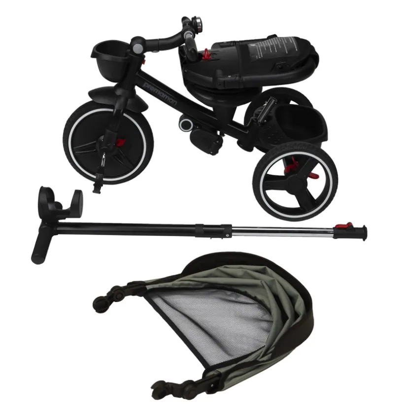 Evolutief driewieler Triky 5-in-1 Groen