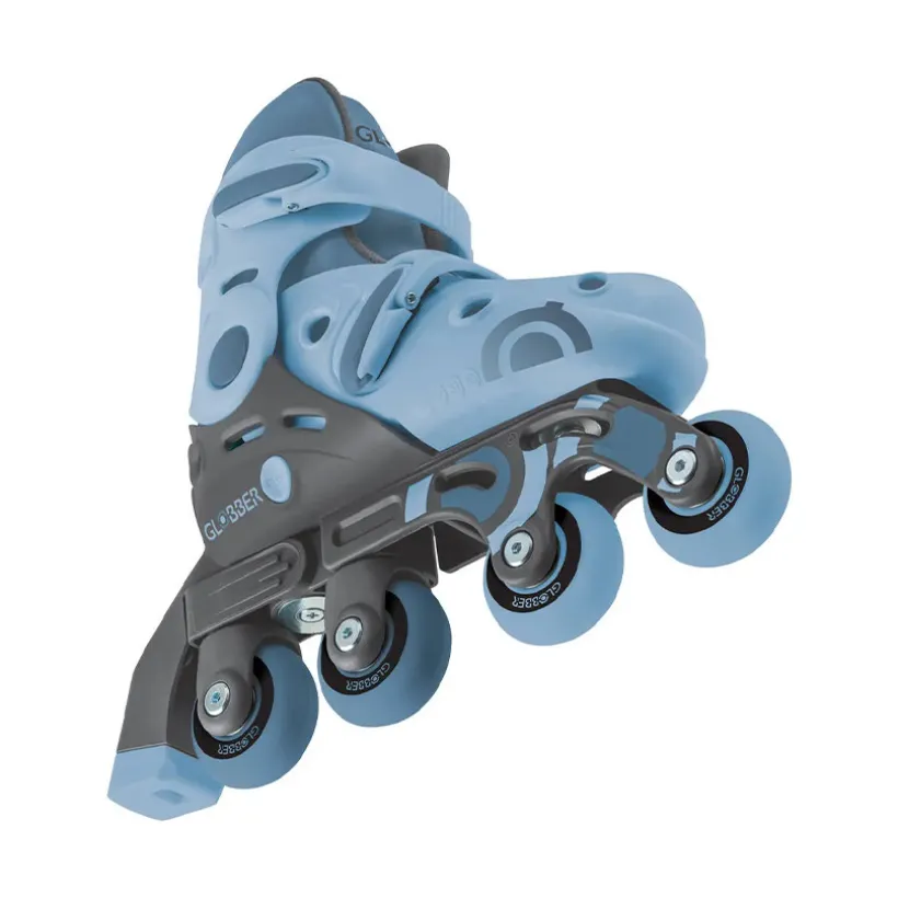 Evolutieve 2-in-1 Learning rolschaatsen blauw maat 30-33 S-M