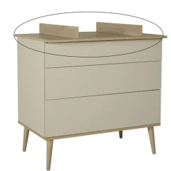 Extensie luiertafel voor de commode Flow Clay