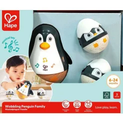 Familie Pingouins muzikanten baby duikers 6m+