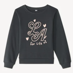 Fantasie fleece sweatshirt meisjes