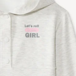 Fantasy fleece hoodie for girls
