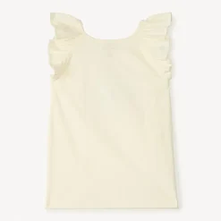 Fantasy mouwloze top met sequins bloemen meisjes