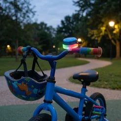 Fietsbel met verlichting BellBrightz Blauw