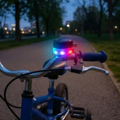 Fietsbel met verlichting BellBrightz Blauw