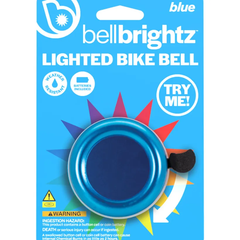 Fietsbel met verlichting BellBrightz Blauw