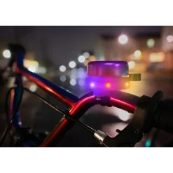 Fietsbel met verlichting BellBrightz Roze