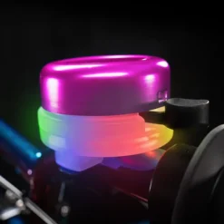 Fietsbel met verlichting BellBrightz Roze