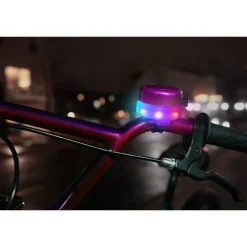 Fietsbel met verlichting BellBrightz Roze