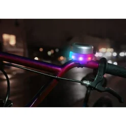 Fietsbel met verlichting BellBrightz Zilver