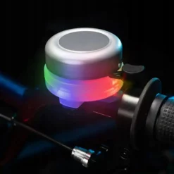 Fietsbel met verlichting BellBrightz Zilver