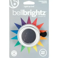 Fietsbel met verlichting BellBrightz Zilver