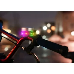 Fietsbel met verlichting BellBrightz Zilver
