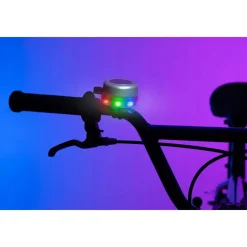 Fietsbel met verlichting BellBrightz Zilver