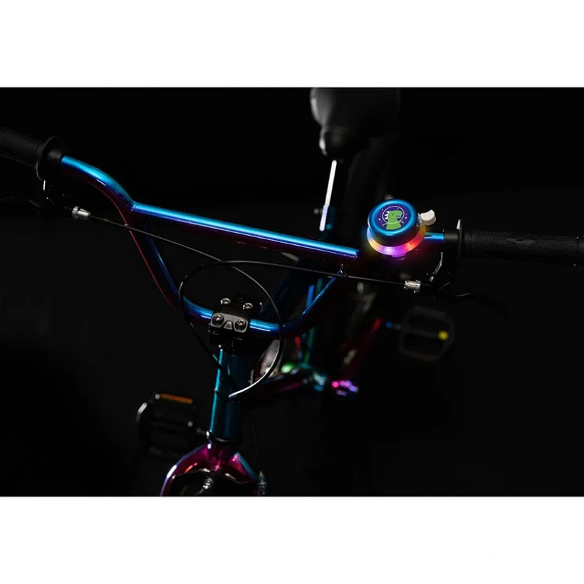 Fietsbel met verlichting SpaceBrightz Blauw